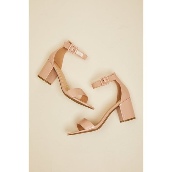 New Take Heeled Sandals in Nude - Picture 8 of 11
